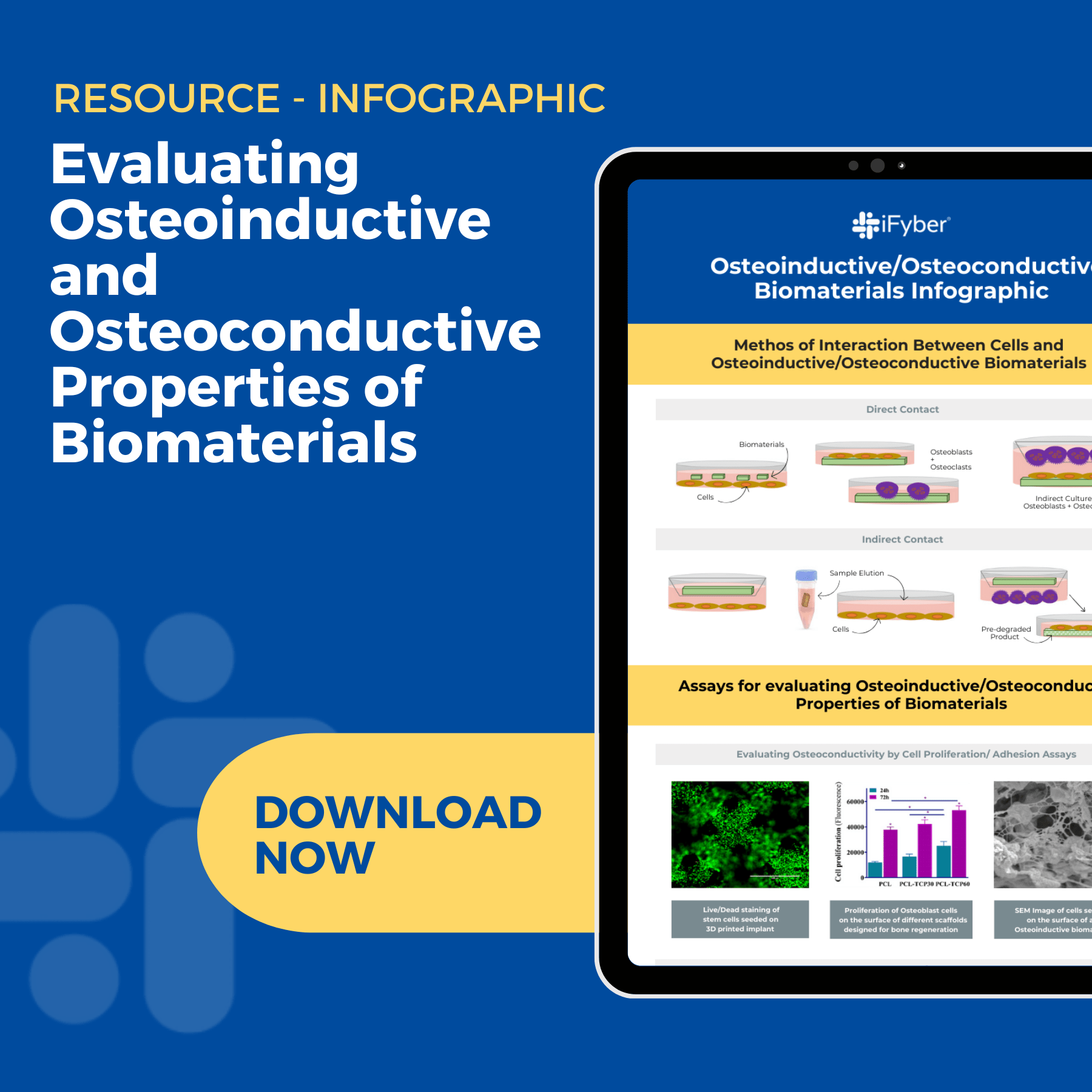 Evaluating Osteoinductive and Osteoconductive Properties of Biomaterials